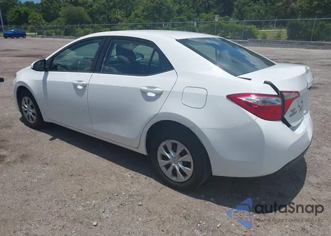 2014 Toyota Corolla L from USA, damaged, VIN 2T1BURHE9EC208506